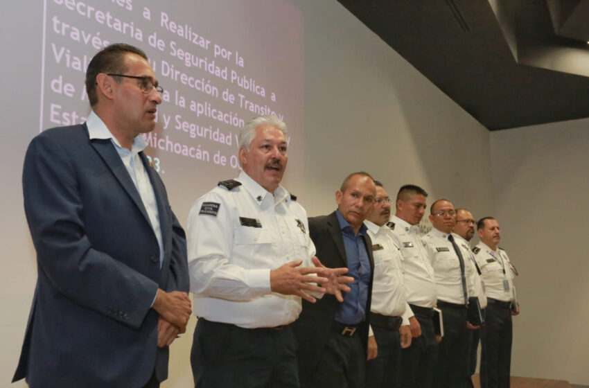  Tránsito y Movilidad de la SSP, capacitado en la nueva Ley de Movilidad