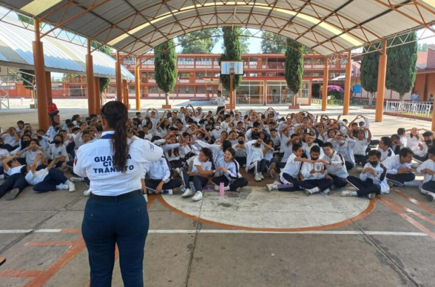  SSP concientiza a estudiantes de Morelia y Álvaro Obregón sobre educación vial