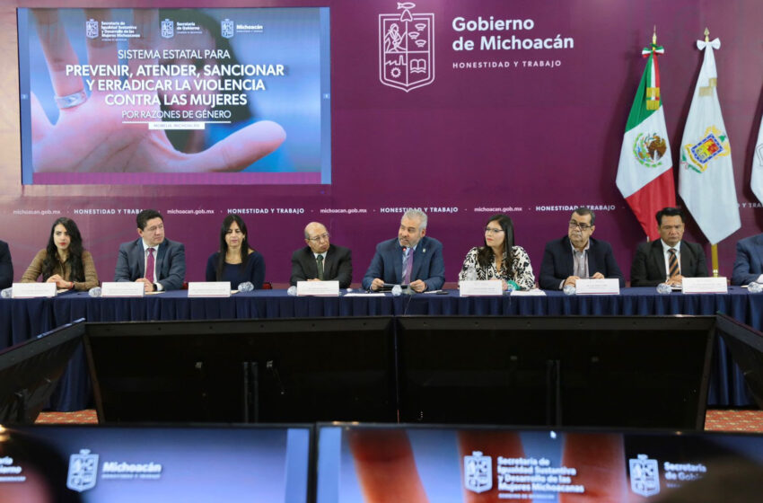  Con 15.3 mdp del Fortapaz, se atienden medidas de declaratoria de alerta de género: Bedolla