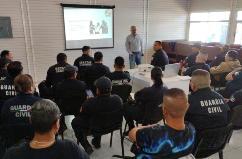  Elementos de la SSP reciben capacitación integral de Derechos Humanos