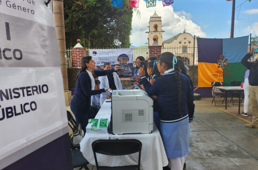 Lleva Fiscalía General MP Itinerante al municipio de Nahuatzen