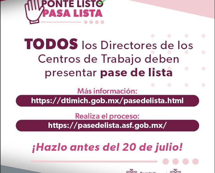  SEE resuelve el top 5 de dudas con el Pase de Lista