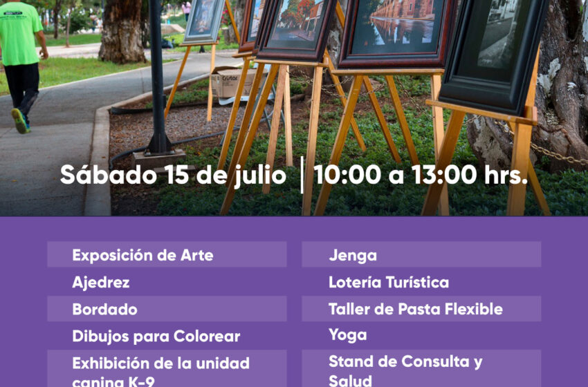  Vive un sábado de cultura, recreación y salud en el Parque Lineal del Boulevard