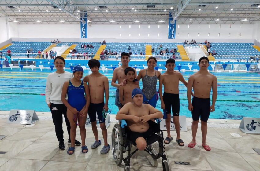  Equipo moreliano obtiene buena participación en Campeonato Estatal de Paranatación de Querétaro