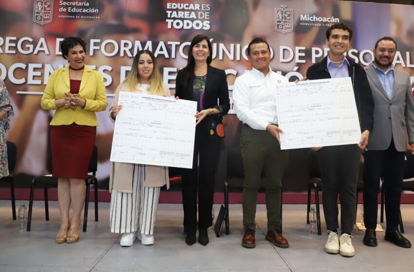  Certeza laboral para 2 mil 600 docentes: SEE