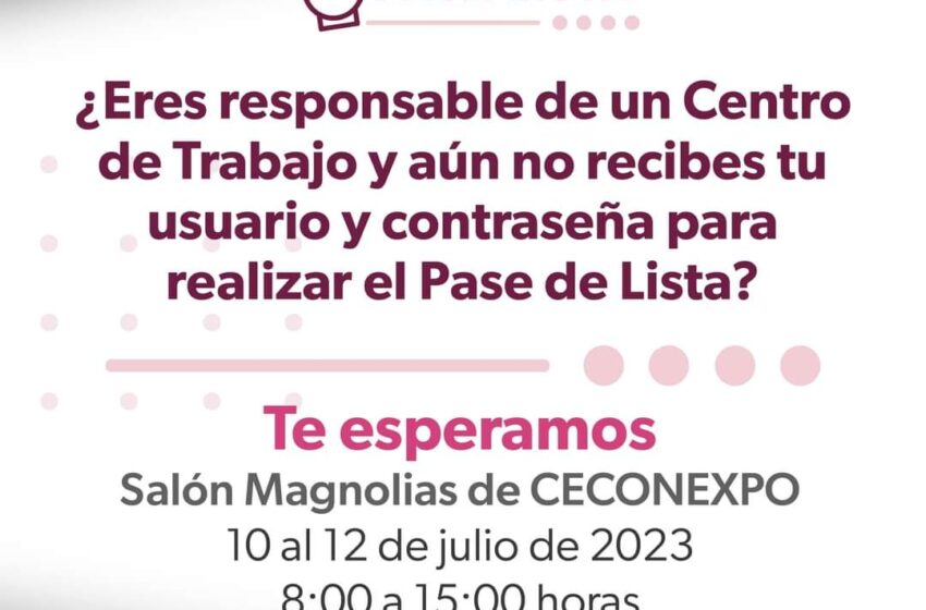 SEE convoca a directores para entrega de claves del Pase de Lista
