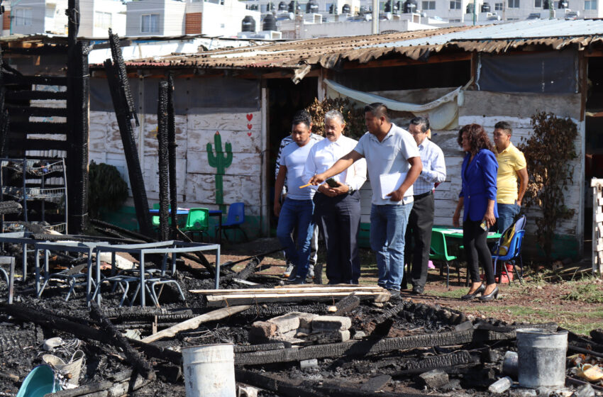  SEE atiende a preescolar en Morelia tras reporte de incendio
