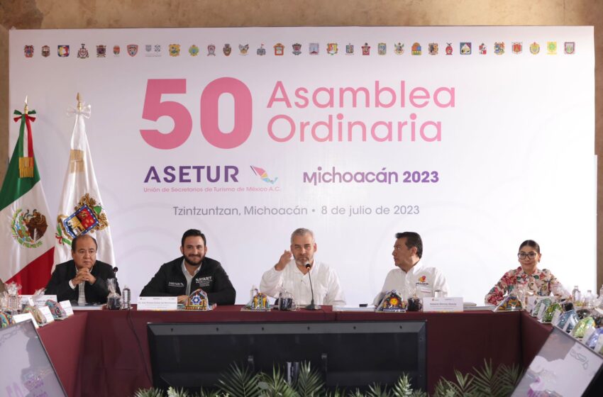  Michoacán genera confianza en turismo: Asetur