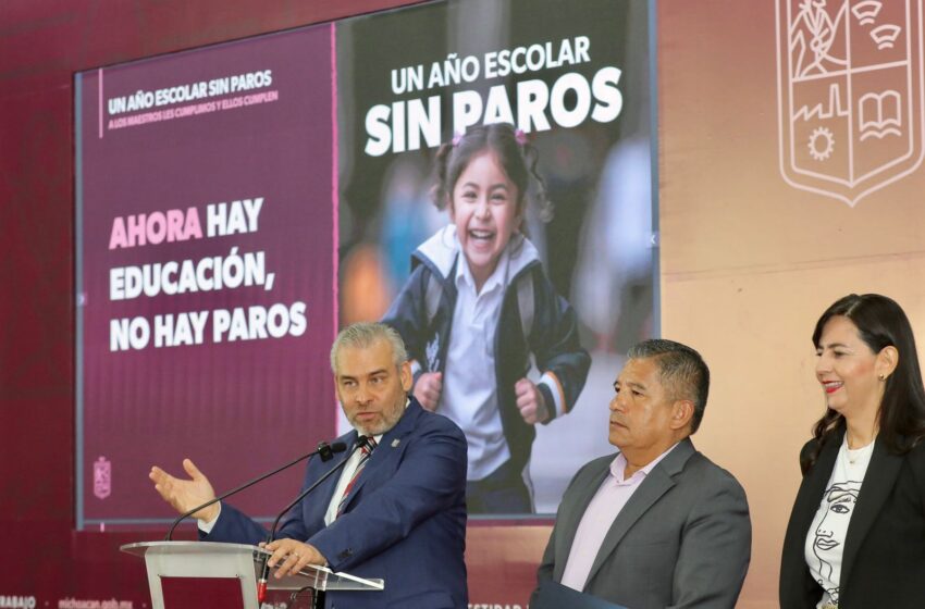  Por primera vez en 15 años, Michoacán sin paros ni tomas en escuelas