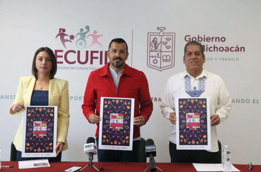  Michoacán albergará el XXIV Encuentro Nacional de Juegos y Deportes Autóctonos y Tradicionales