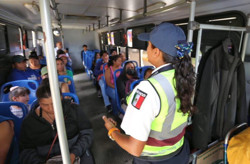  Tránsito y Movilidad implementa estrategias conjuntas con transporte público para evitar accidentes: SSP
