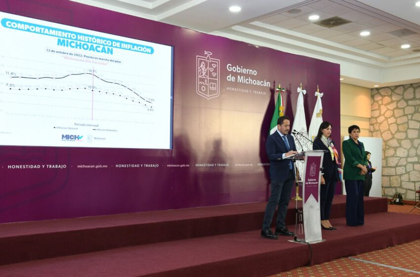  El precio de los alimentos bajó 8.6% en Michoacán, reporta Sedeco