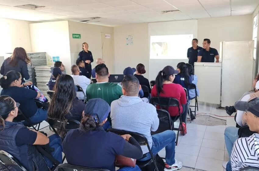  Elementos de la Dirección de Justicia Cívica y Mediación Administrativa reciben curso de control de incendios