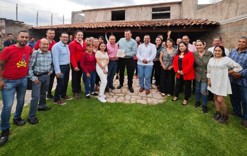  Se consolida priísmo de Puruándiro  gracias al trabajo de Víctor Vázquez