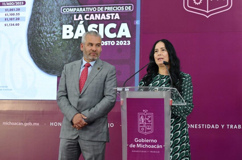  En Morelia se compra por menos de mil pesos la canasta básica: Sedeco