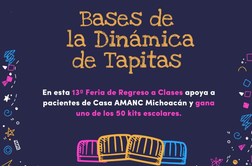  En esta 13ª Feria de Regreso a Clases surte tus útiles escolares y apoya a niños con cáncer