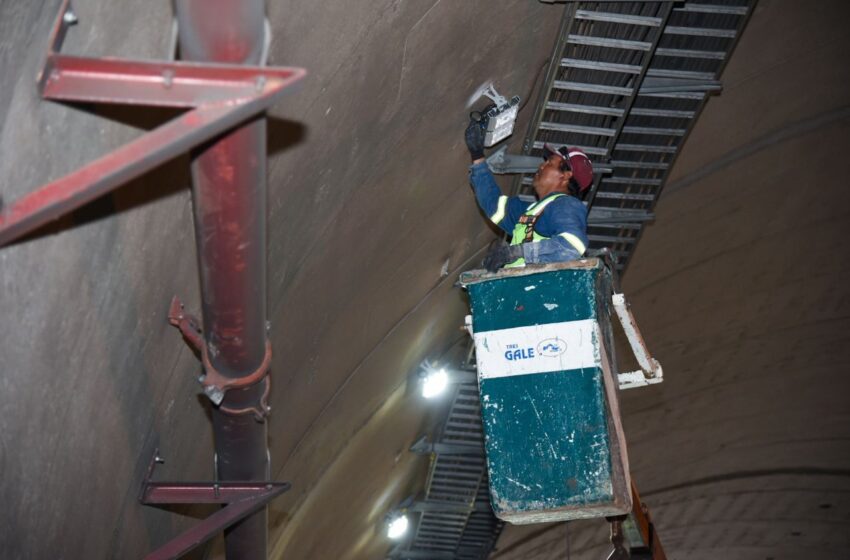  SCOP sustituye luminarias del Ramal Camelinas con 3.3 mdp