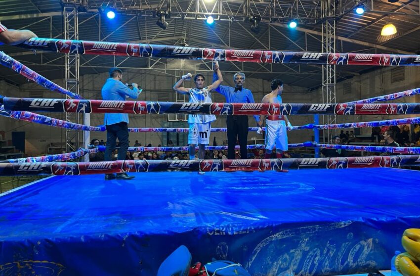  Asiste Club de Box Guerreros Morelia a cartelera “Peleas de Poder”, en Zacapu