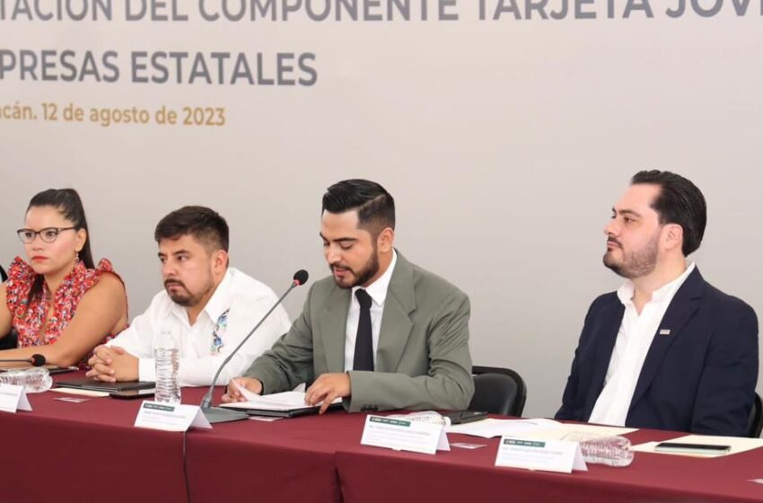 Imjuve presenta desde Michoacán el programa de descuentos Tarjeta Joven
