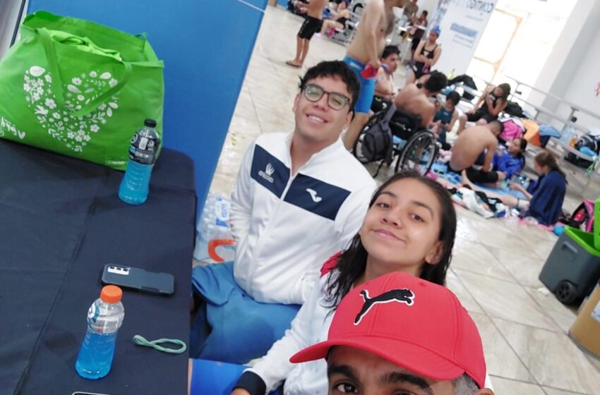 Listo, equipo IMCUFIDE para participar en el Citi Para Swimmimg World Series México 2023