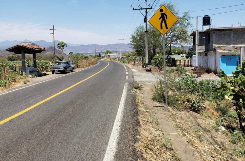  Rehabilitó SCOP camino Tacámbaro-Gabriel Zamora; beneficiará a 16 mil habitantes