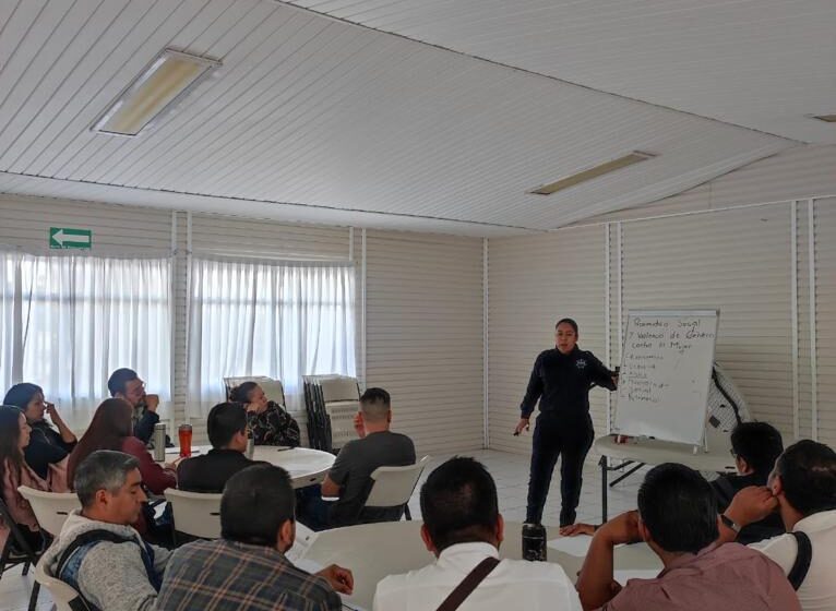  Personal de SSP se capacita en atención a la violencia de género
