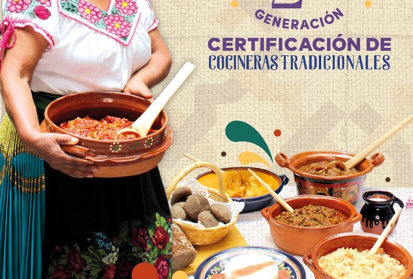 Presenta SEFECO 2a Convocatoria del Curso de Certificación de Cocineras y Cocineros Tradicionales de Morelia
