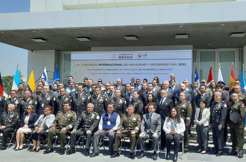 Tránsito y Movilidad de la SSP, participó en el “1er. Congreso Internacional de Movilidad y Seguridad Vial”