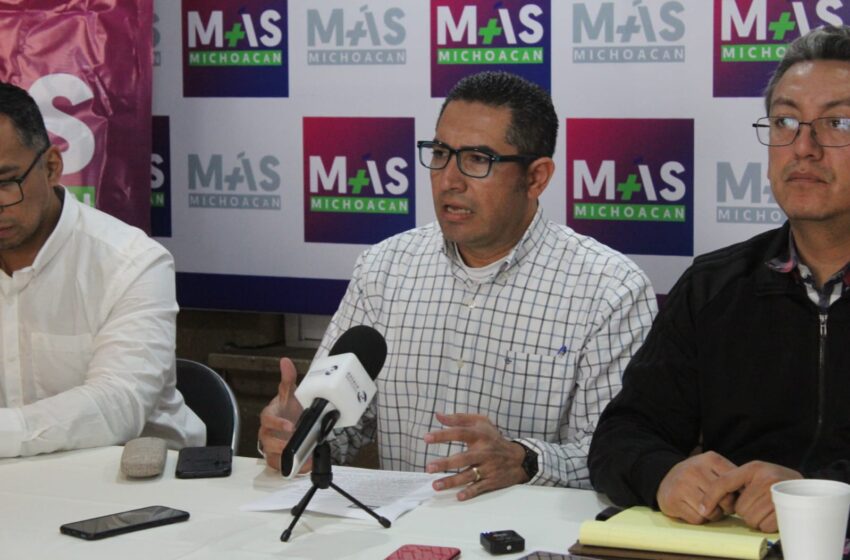  Propone Más Michoacán presupuesto electoral con participación de partidos