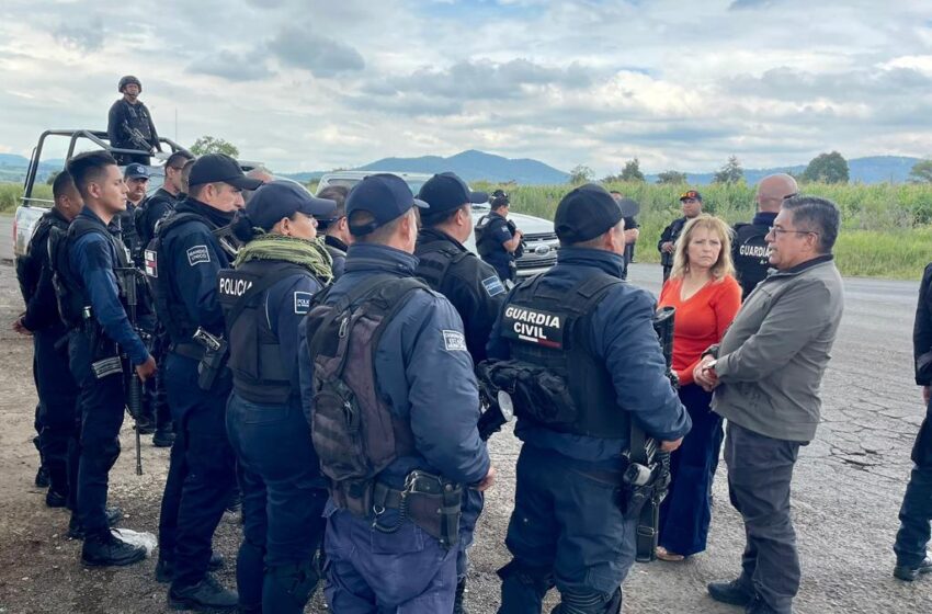  Garantizada la seguridad para Cotija y su representante: SSP