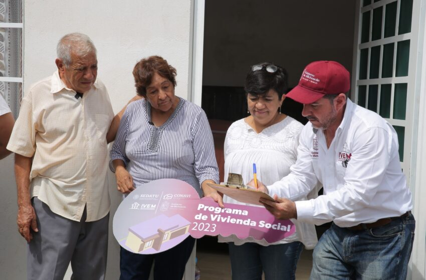  Gobierno entrega viviendas nuevas a damnificados del sismo de 2022