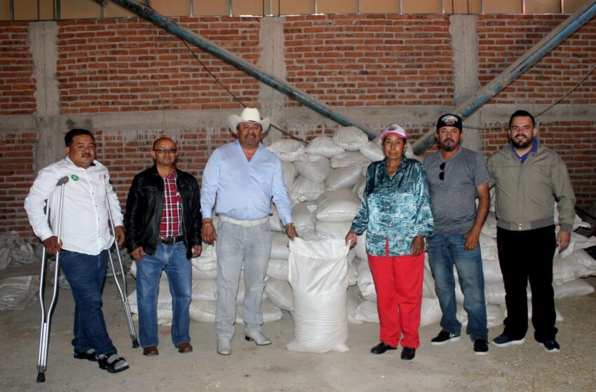 Entrega Sader minerales orgánicos a 115 productores de maíz y sorgo de la región Bajío