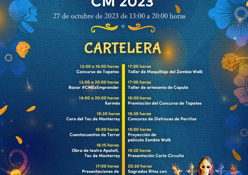  Disfruta el Día de Muertos en el Colegio de Morelia, este 27 de octubre