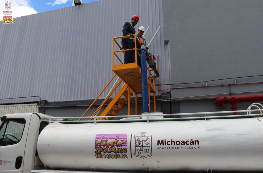 Zoológico de Morelia recibirá agua tratada de FEMSA