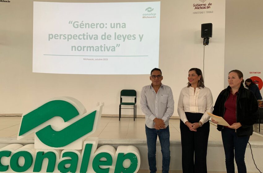  Conalep Michoacán busca certificación de Espacio Libre de Violencia
