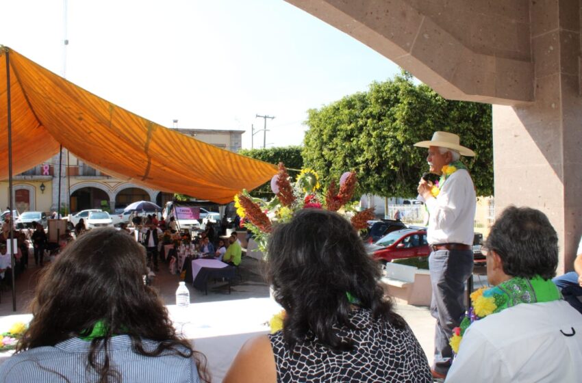 Sader promueve transición agroecológica en la región Cuitzeo