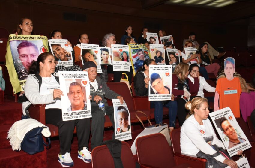  Harán toma de muestras de ADN  a los familiares de desaparecidos