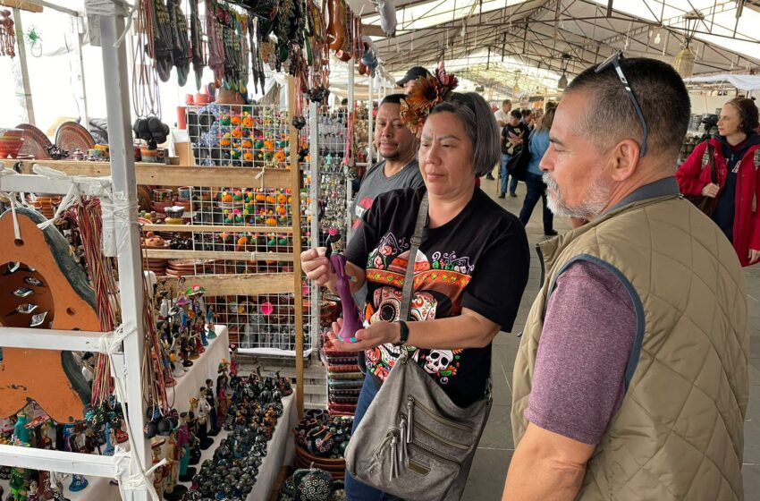  Venta de artesanías en Pátzcuaro por Noche de Muertos dejó 4.9 mdp: IAM