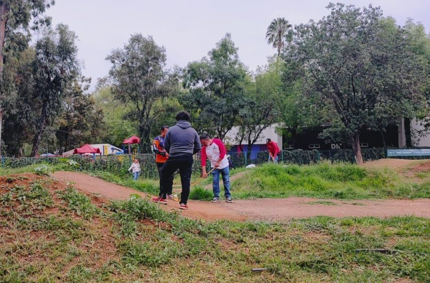 Se prepara pista del Bosque Cuauhtémoc para Gran Final del Campeonato de la Promotora BMX