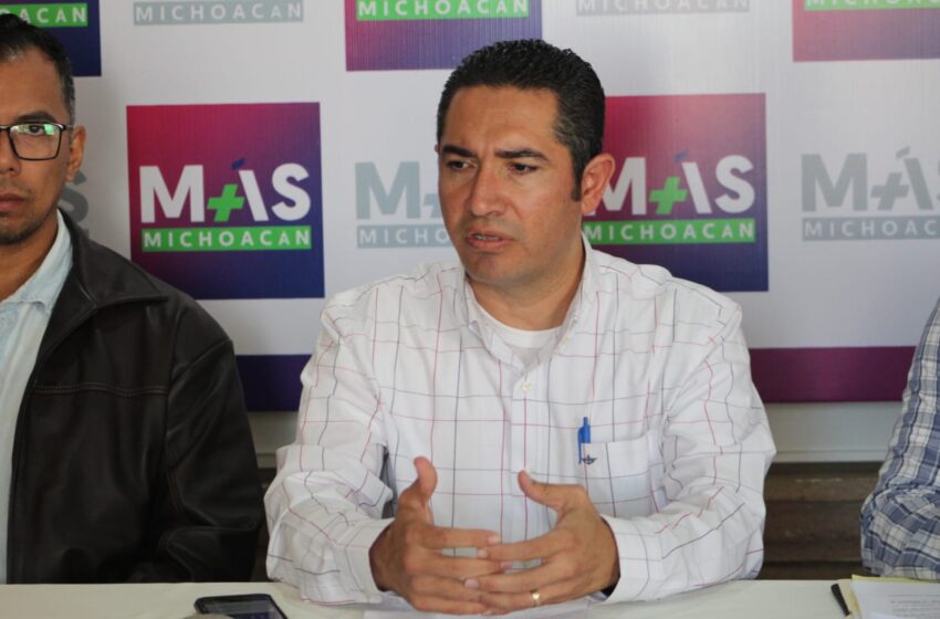  Ejecutivo busca estrangular la operatividad del proceso electoral: Más Michoacán