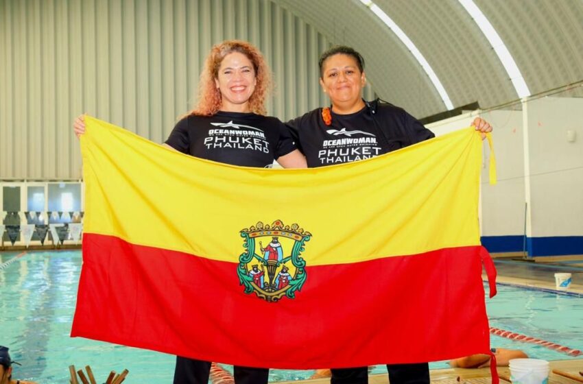  Abandera IMCUFIDE a moreliana que acudirá al Mundial de Aguas Abiertas en Tailandia