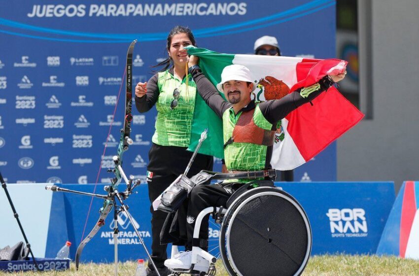  Michoacano Samuel Molina gana oro y bronce en Parapanamericanos Santiago 2023