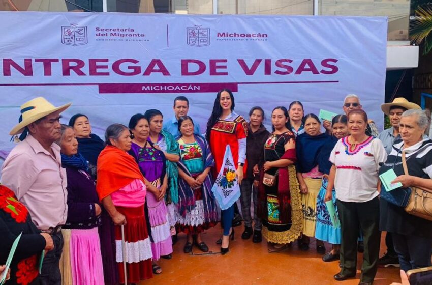  Adultos mayores de Paracho y Charapan se benefician del programa Reencuentro Familiar