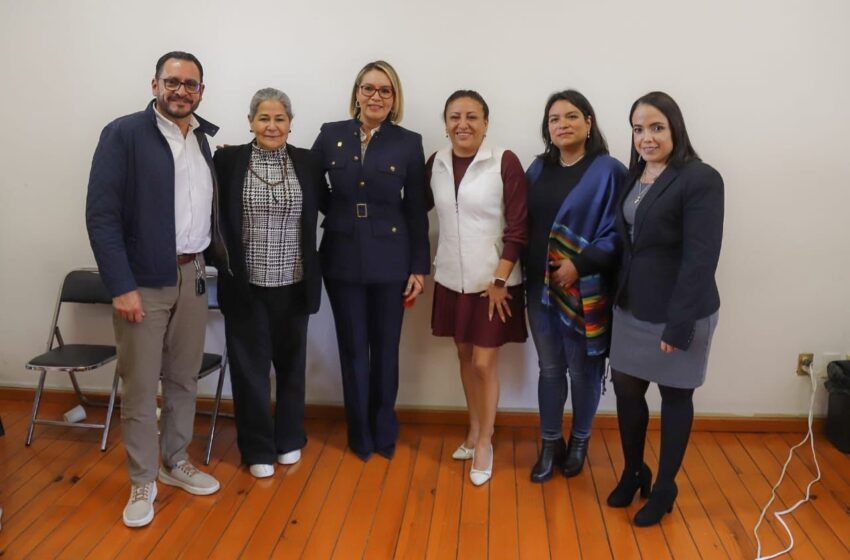  Comisiones Unidas se reúnen con rectora de la UMSNH