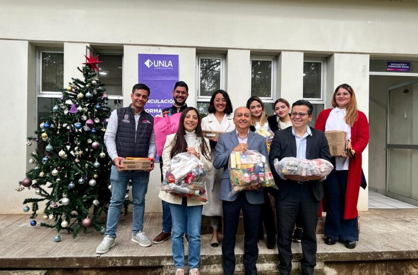  Instituciones de asistencia reciben donativo de alumnos Unla