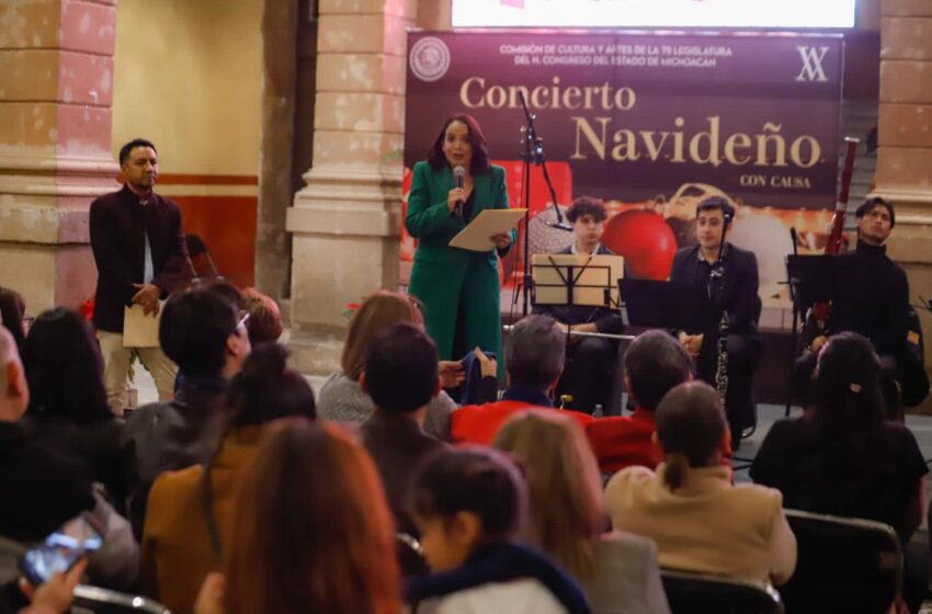  Ofrece 75 Legislatura concierto navideño con causa a favor de adultos mayores