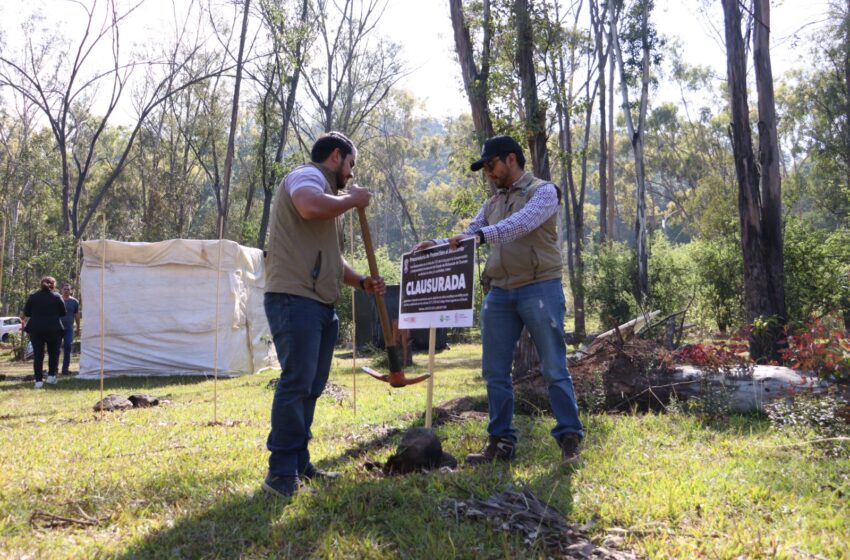  Clausura Proam obras en Área Natural Protegida Piedra del Indio