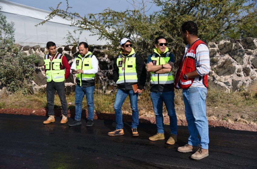  Al 70% tramo intermunicipal en Numarán: SCOP