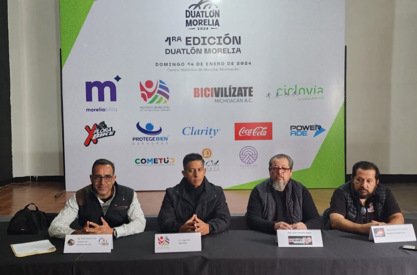  Con Duatlón Morelia, IMCUFIDE inaugura justas atléticas del 2024