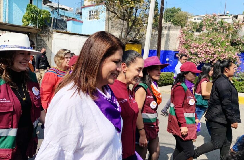  Augura Fabiola Alanís un gran futuro para Michoacán con Claudia Sheinbaum en la Presidencia de México